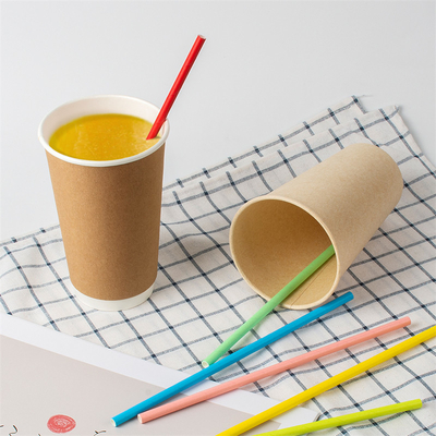 té de terminación 10m m agudo Straw Individual Wrap de la burbuja de 12m m