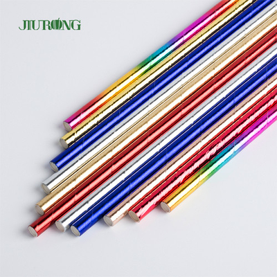 PLA de consumición 12m m abonable de 6m m 8m m Straw Individually Wrapped biodegradable