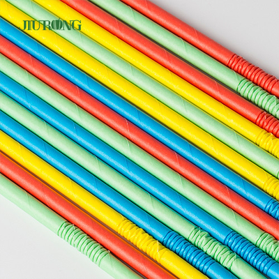 Bio papel recto de encargo que bebe a Straw For Coffee Boba Tea
