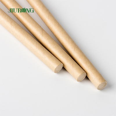papel biodegradable Straw For Drinking Beverage de la longitud de 135m m