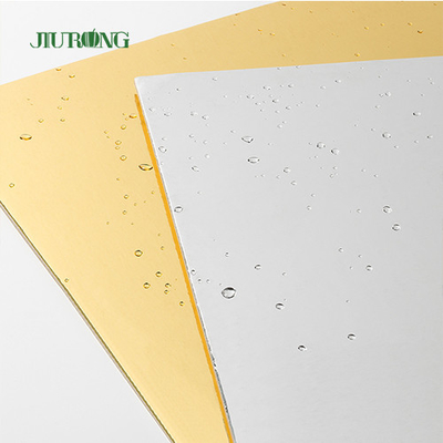 El tablero disponible impermeable de la torta acanaló el cuadrado de papel Grey Cement Board