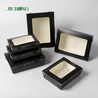 Caja acanalada de empaquetado plegable elegante simple de la hamburguesa del tablero de papel de la caja