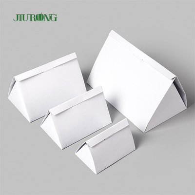 Caja de empaquetado de papel de la cartulina de la comida disponible del abastecimiento con la ventana de la tapa