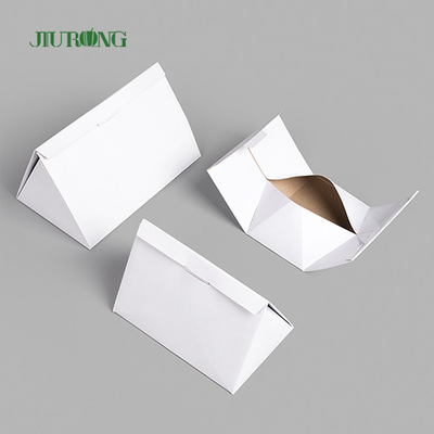 Caja de empaquetado de papel de la cartulina de la comida disponible del abastecimiento con la ventana de la tapa
