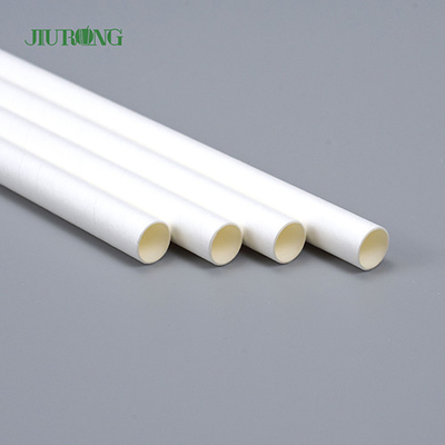 Diámetro de papel biodegradable blanco de Straw Eco Friendly Food Grade 4.6m m