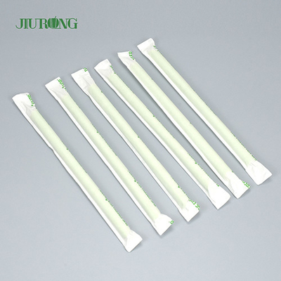 Pajas de papel biodegradables de la categoría alimenticia de Jiurong Navidad Eco amistoso