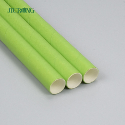 Pajas de papel biodegradables de la categoría alimenticia de Jiurong Navidad Eco amistoso