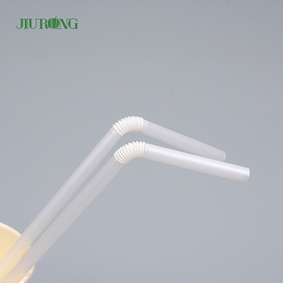 Paja de papel biodegradable amistosa de la paja 4.6*150m m del Pla de Eco para las bebidas calientes