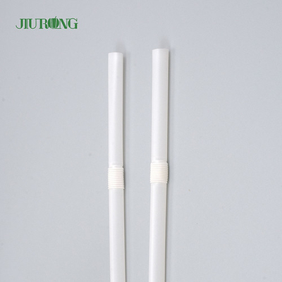 Paja de papel biodegradable amistosa de la paja 4.6*150m m del Pla de Eco para las bebidas calientes