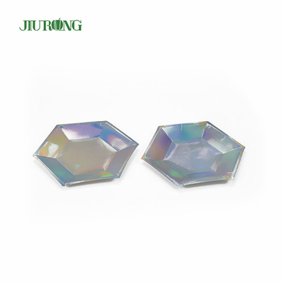 Platos de papel biodegradables de 280 * 280 mm