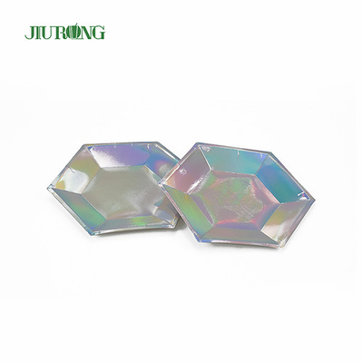 Platos de papel biodegradables de 280 * 280 mm