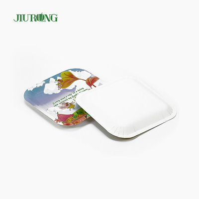 Laminación mate reciclable biodegradable de la categoría alimenticia de las placas de papel de la capa ULTRAVIOLETA