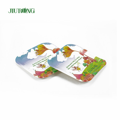 Laminación mate reciclable biodegradable de la categoría alimenticia de las placas de papel de la capa ULTRAVIOLETA