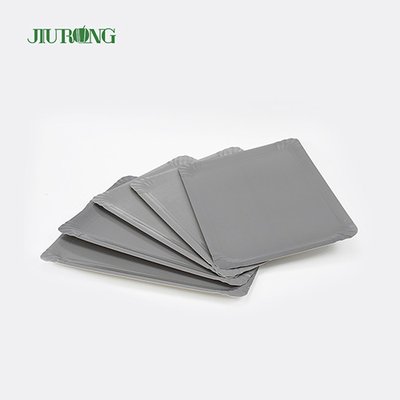 La comida ecológica biodegradable platea la forma personalizada desechable Jiurong