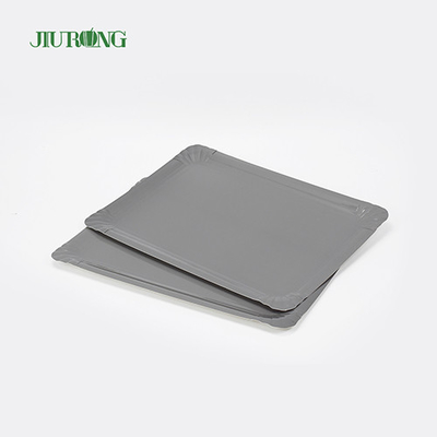 La comida ecológica biodegradable platea la forma personalizada desechable Jiurong