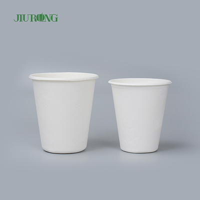 Contenedor de comida de caña de azúcar de té con leche
