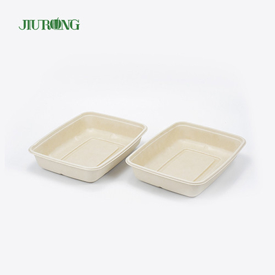 ODM biodegradable biodegradable del OEM del papel a prueba de grasa del envase de comida de la caña de azúcar