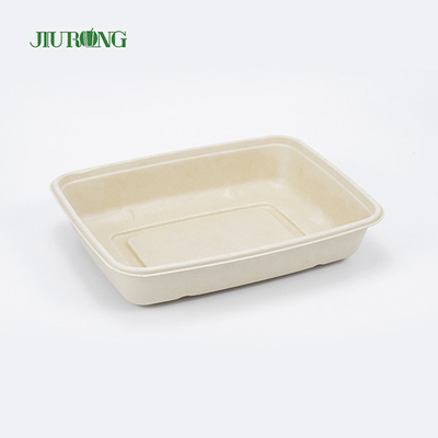 ODM biodegradable biodegradable del OEM del papel a prueba de grasa del envase de comida de la caña de azúcar