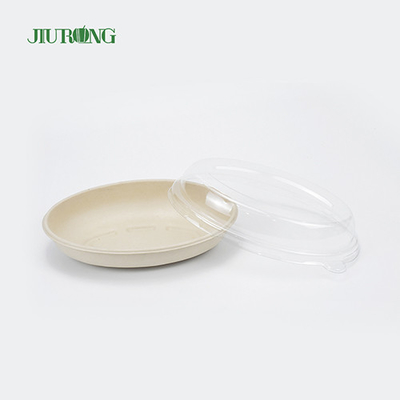 Envase de comida disponible amistoso del bagazo de la caña de azúcar de Eco biodegradable