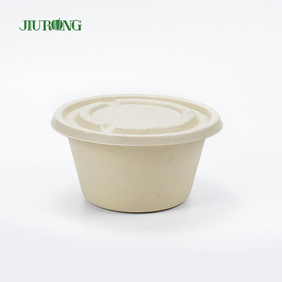El bagazo biodegradable amistoso del envase de comida de la caña de azúcar de Eco encajona para llevar 600ml