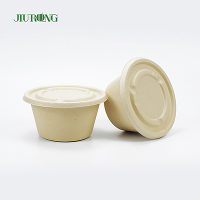 El bagazo biodegradable amistoso del envase de comida de la caña de azúcar de Eco encajona para llevar 600ml