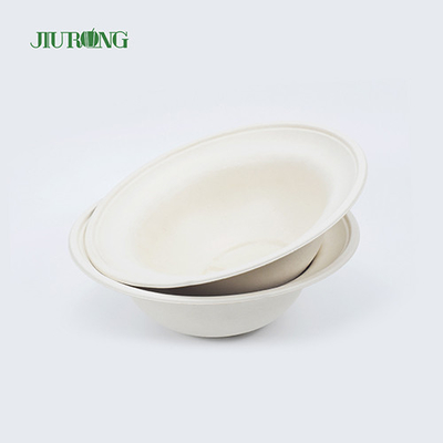 cuencos disponibles amistosos biodegradables de Eco del envase de comida de la caña de azúcar de 155m m