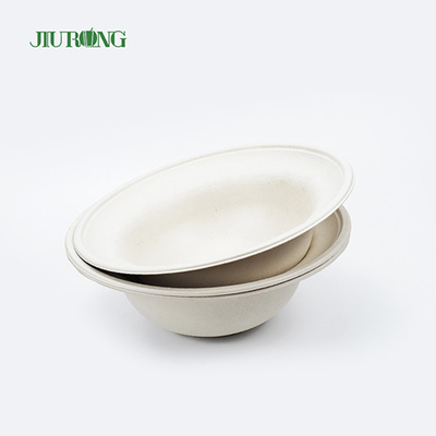 cuencos disponibles amistosos biodegradables de Eco del envase de comida de la caña de azúcar de 155m m