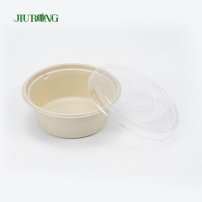 Envases de comida rápida Contenedores de bagazo para llevar Biodegradables A prueba de grasa