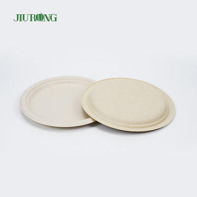 Las placas biodegradables del bagazo de la caña de azúcar del sushi reciclaron 155m m Jiurong