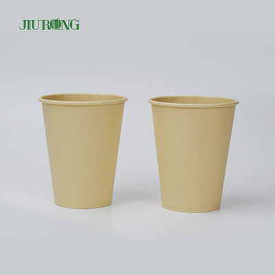 Vasos de papel biodegradables desechables de doble pared 20 oz no tóxicos