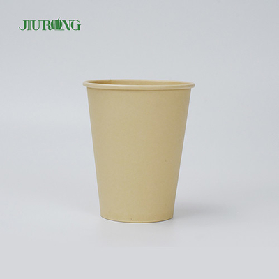 Vasos de papel biodegradables desechables de doble pared 20 oz no tóxicos