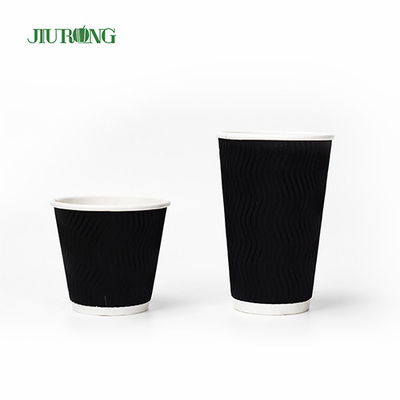 Grado alimenticio biodegradable de los vasos de papel 4oz los 6.2cm de los vasos de papel del té del jugo de la cola