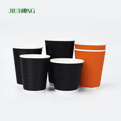Grado alimenticio biodegradable de los vasos de papel 4oz los 6.2cm de los vasos de papel del té del jugo de la cola