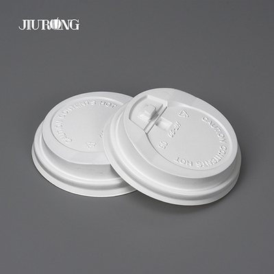 Cubrevasos de papel desechable para bebidas calientes Biodegradable blanco Jiurong