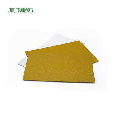 Rectángulo de tablero de pastel desechable de 8 pulgadas