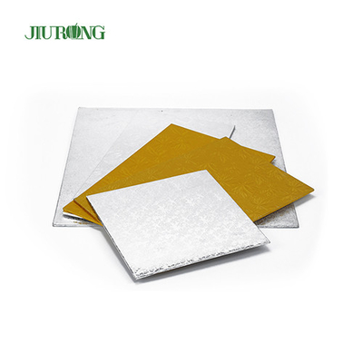 Base de cartón dorado, tablero rectangular grande para pasteles, certificación BSCI de 11 pulgadas