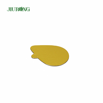 tambores ovales de la torta del papel de la hoja de la categoría alimenticia del tablero de la torta disponible de 100*65m m