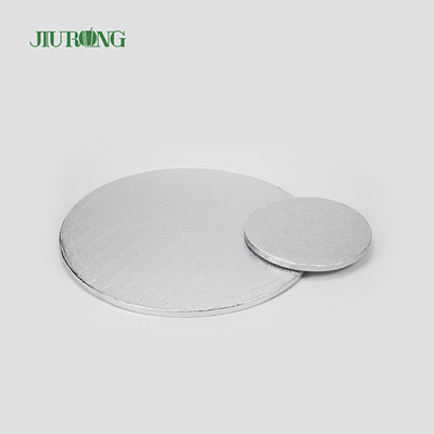 Tablero de pastel desechable corrugado a prueba de grasa 10 cm 7 pulgadas Estampado en oro