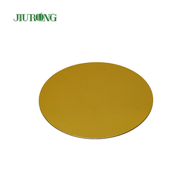 Tableros de pastel desechables de papel MDF a prueba de grasa corrugado de 14 pulgadas