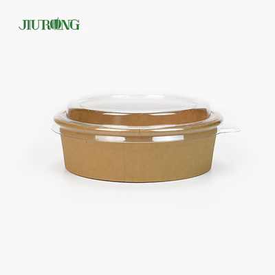 Cuenco de papel biodegradable ecológico sostenible 1500ml para pan de hamburguesa