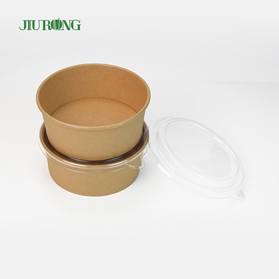 Cuenco de papel biodegradable reciclable
