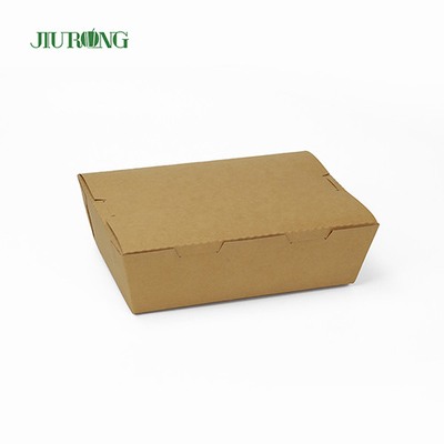 Caja biodegradable amistosa del sushi del papel de los envases 2100ml para llevar de Eco
