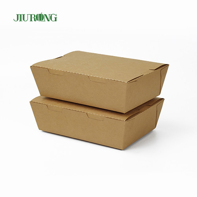 Caja biodegradable amistosa del sushi del papel de los envases 2100ml para llevar de Eco