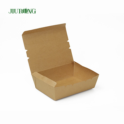 Caja biodegradable amistosa del sushi del papel de los envases 2100ml para llevar de Eco