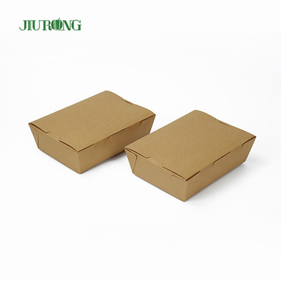 Caja biodegradable amistosa del sushi del papel de los envases 2100ml para llevar de Eco