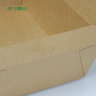 Caja biodegradable amistosa del sushi del papel de los envases 2100ml para llevar de Eco