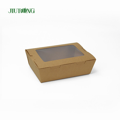 Contenedor de papel biodegradable Kraft