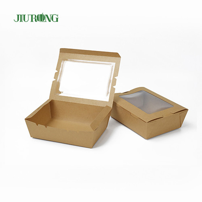 Contenedor de papel biodegradable Kraft