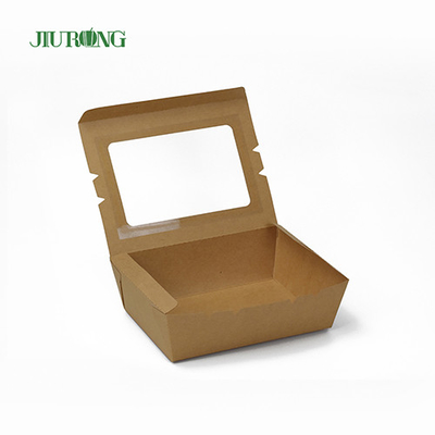 Contenedor de papel biodegradable Kraft