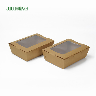 Contenedor de papel biodegradable Kraft